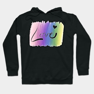 Rainbow Love Hoodie